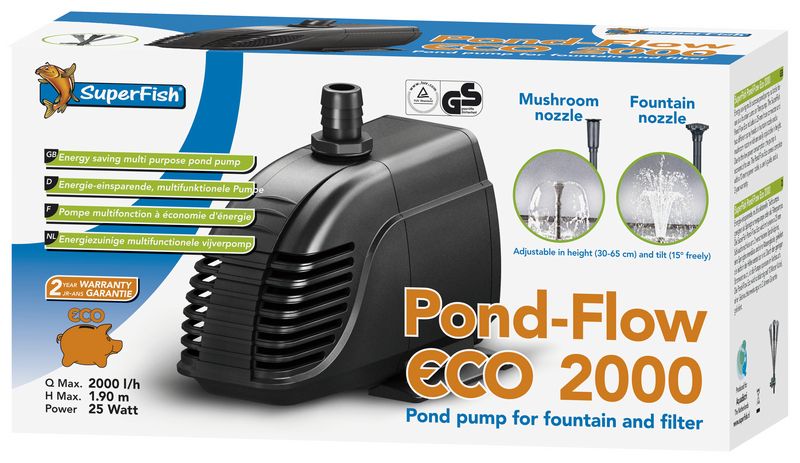 Superfish Pond Flow Visvoer