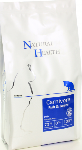Natural Health Cat Carnivor Fish & Beans Kattenvoer