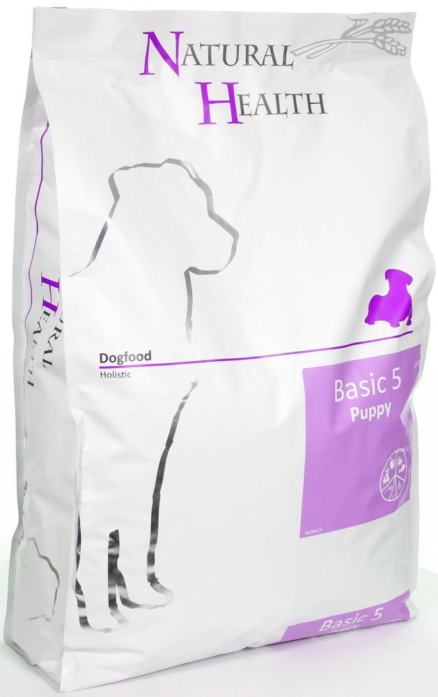 Natural Health Dog Basic 5 Puppy Hondenvoer