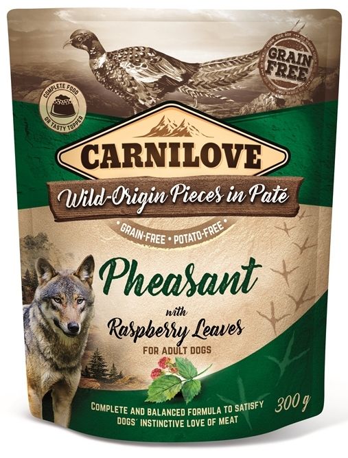 Carnilove Pouch Fazant Verrijkt Met Frambozenblaadjes Kattenvoer