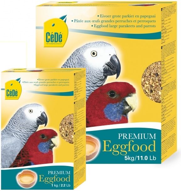 Cede Eivoer Grote Parkiet / Papegaai 1kg Vogelvoer