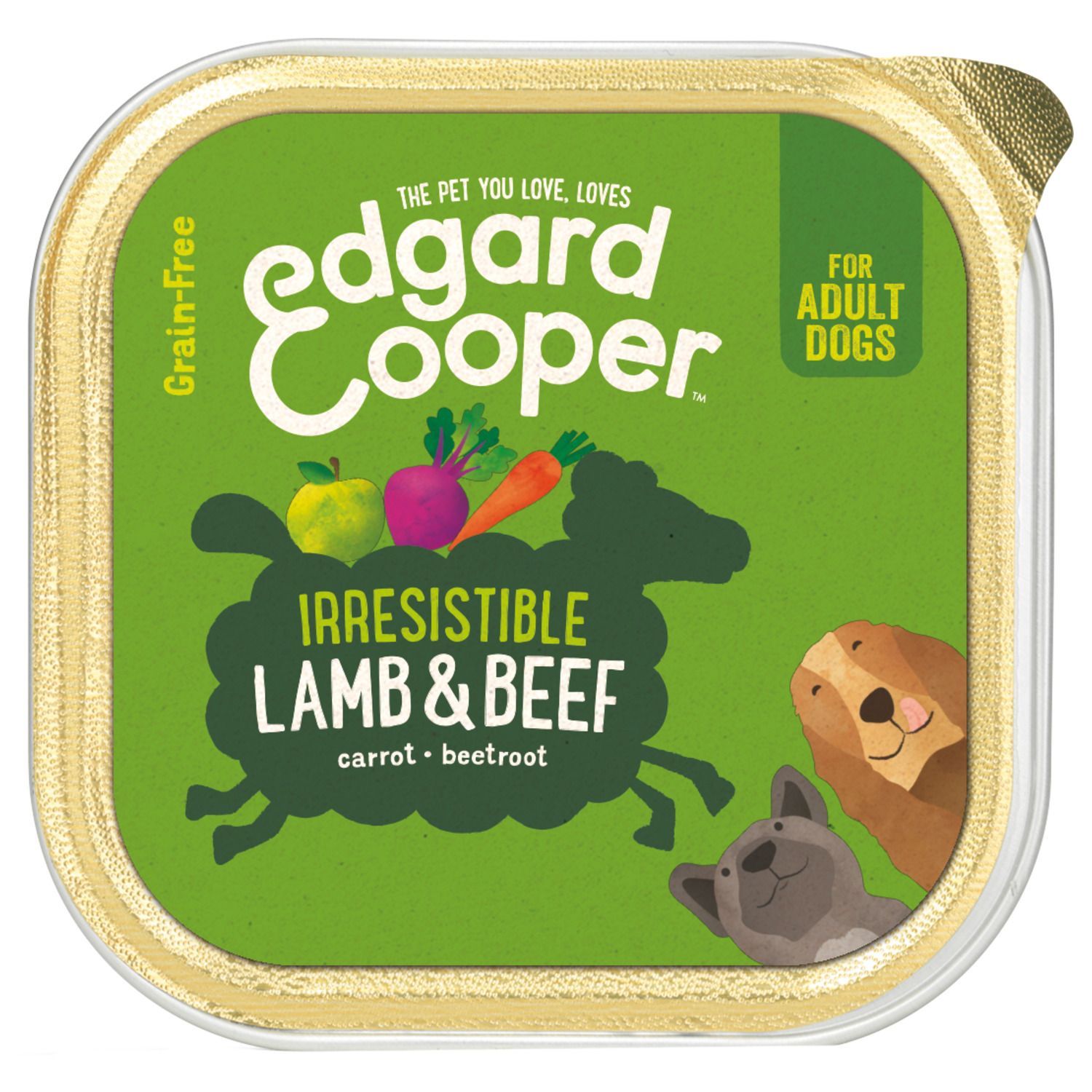Edgard & Cooper Lam & Rund Kuipje Hondenvoer