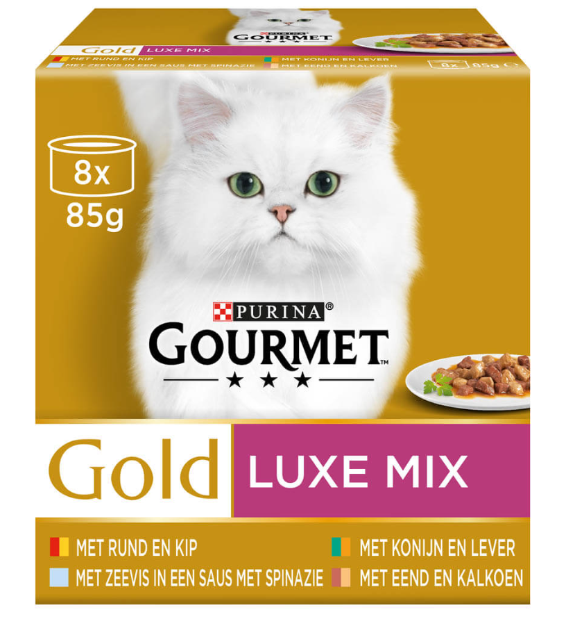 Gourmet Gold 8 P Kattenvoer