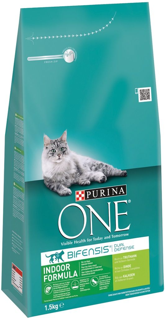 Purina One Indoor Kalkoen Kattenvoer