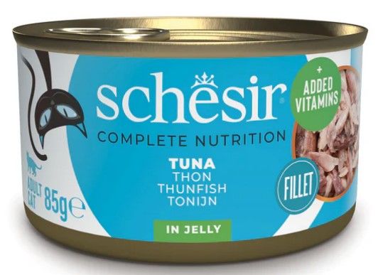 Schesir Complete Nutrition Tonijn In Jelly, 85gr Kattenvoer
