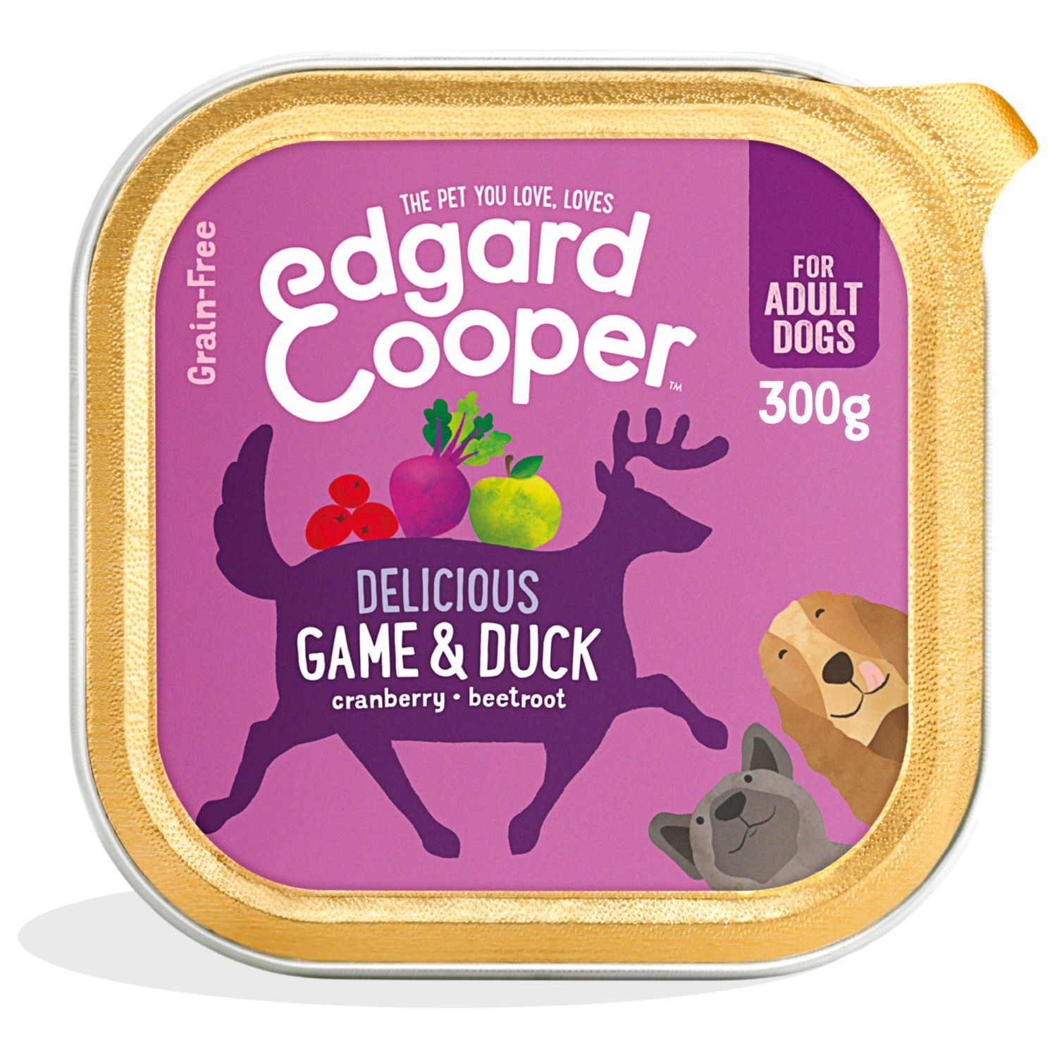 Edgard & Cooper Wild & Eend Blik Hondenvoer