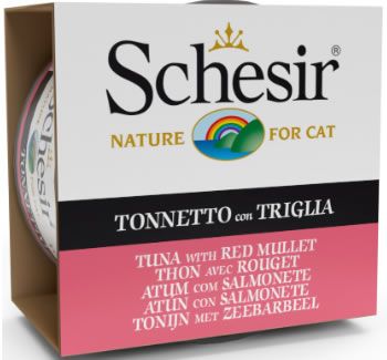 Schesir In Gelei Tonijn En Zeebarbeel Kattenvoer
