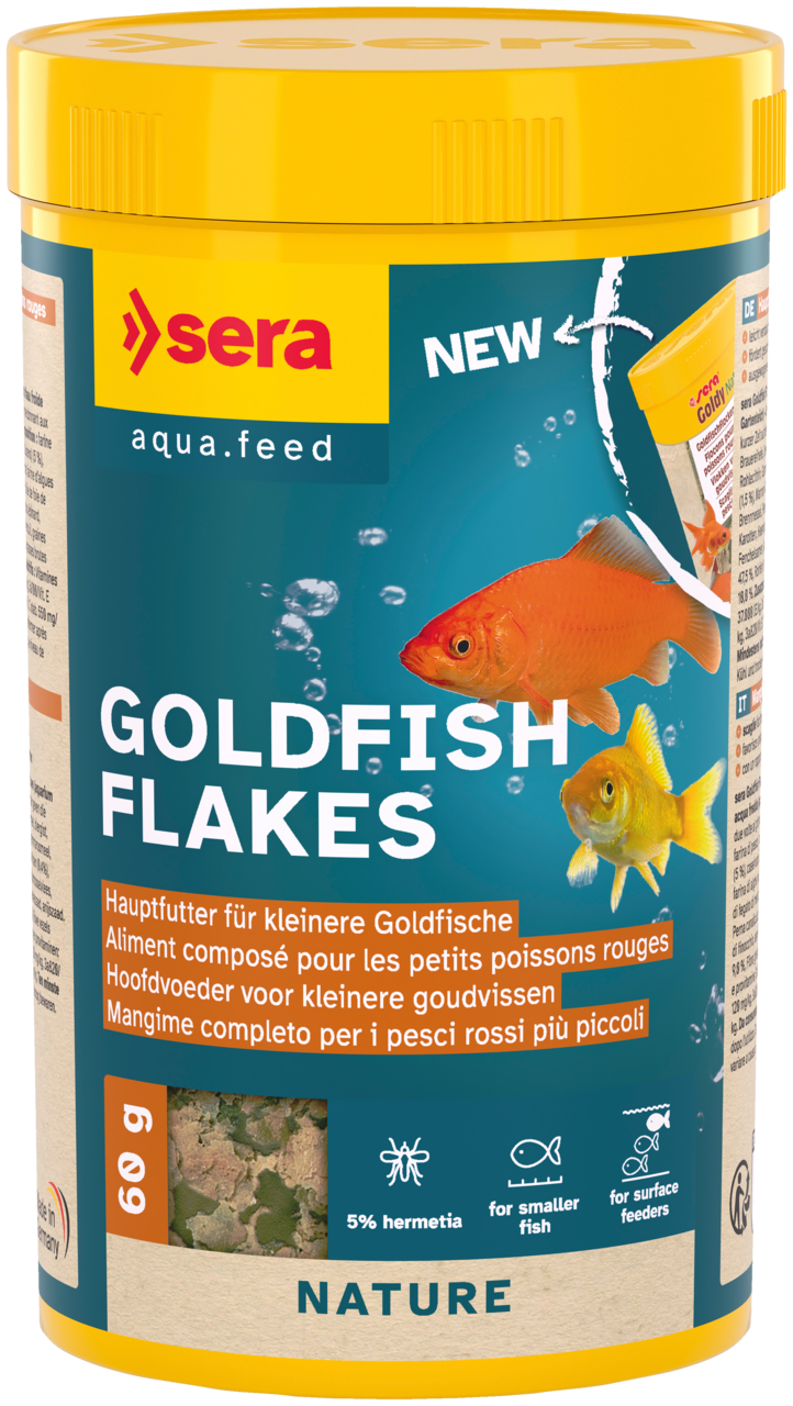 Sera Goldfish Flakes 250ml (Voorheen Goldy Nature) Visvoer