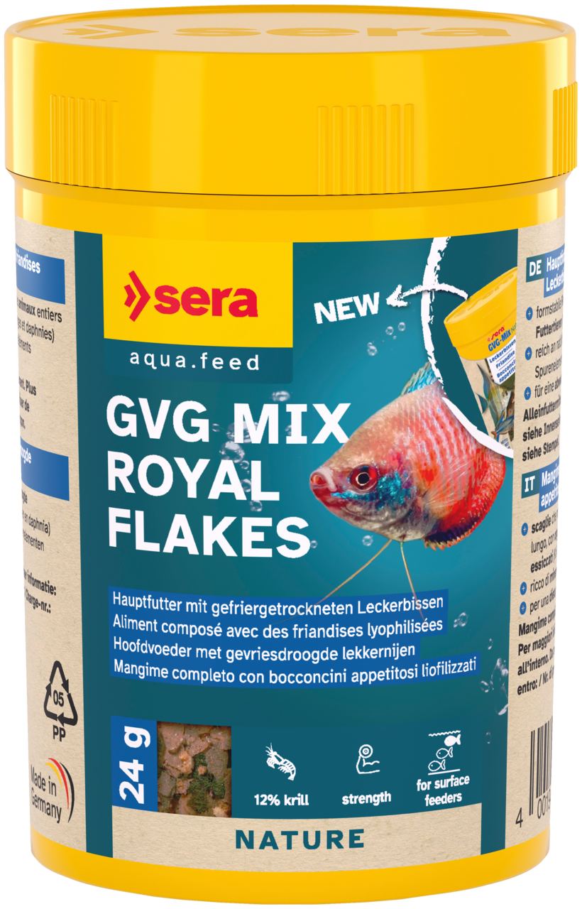 Sera GVG Mix Royal Flakes 100 Ml (Voorheen GVG Mix Nature)) Visvoer