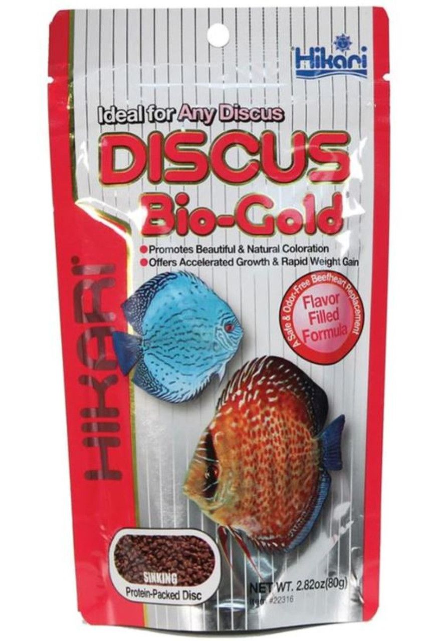 Hikari Discusfood Biogold 80g Visvoer