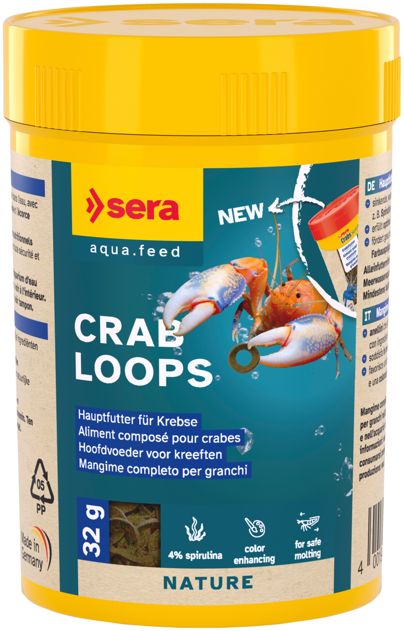 Sera Crab Loops 100ml (Voorheen Sera Crabs Natural) Visvoer