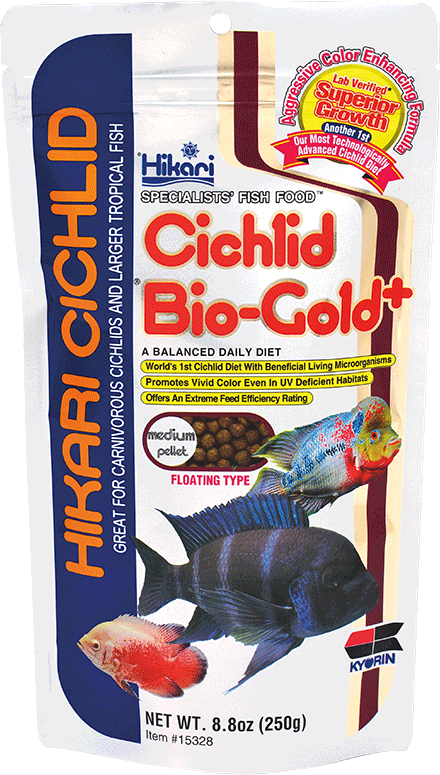 Hikari Cichlid Bio Gold Medium 250g Visvoer