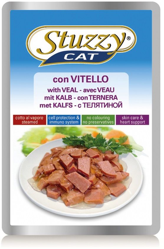 Stuzzy Pouch Kalf Kattenvoer