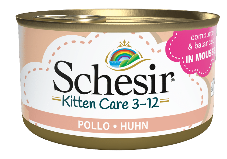 Schesir Kitten 3 12 Mnd Kip Mouse Kattenvoer