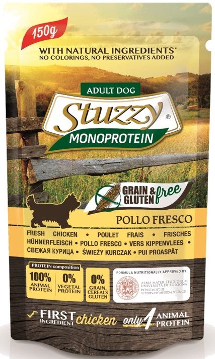 Stuzzy Pouch Monoproteã¯Ne Kip Hondenvoer