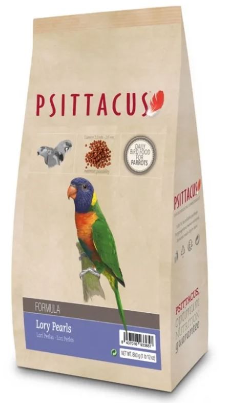 Psittacus Lories Pearls 800gr Vogelvoer