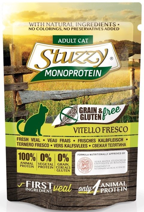 Stuzzy Pouch Kat Monoproteã¯Ne Kalfsvlees