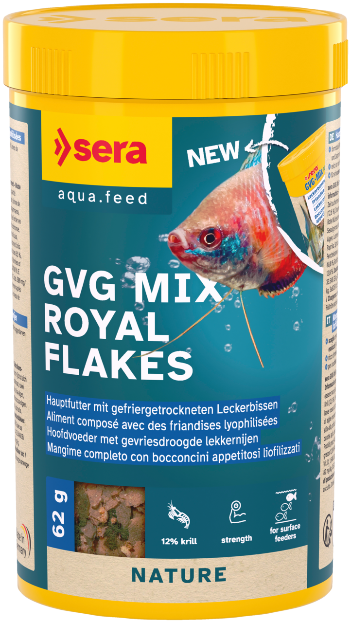 Sera GVG Mix Royal Flakes 100ml (Voorheen GVG Mix Nature) Visvoer