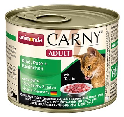 Carny Rund + Konijn Kattenvoer