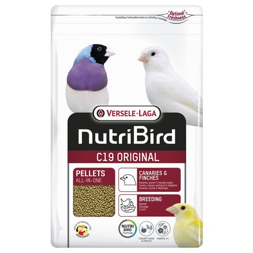 Nutribird C19 Original Kweekvoer 3kg Vogelvoer