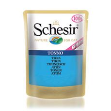 Schesir Kitten Pouch Tonijn Kattenvoer