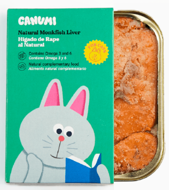 Canumi Zeeduivellever In Blik Voor Katten, 115gr