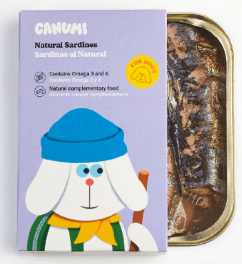 Canumi Sardines In Blik Voor Honden, 115gr