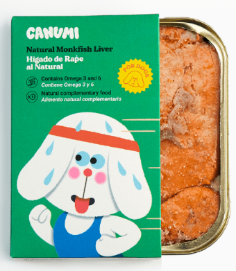 Canumi Zeeduivellever In Blik Voor Honden, 115gr