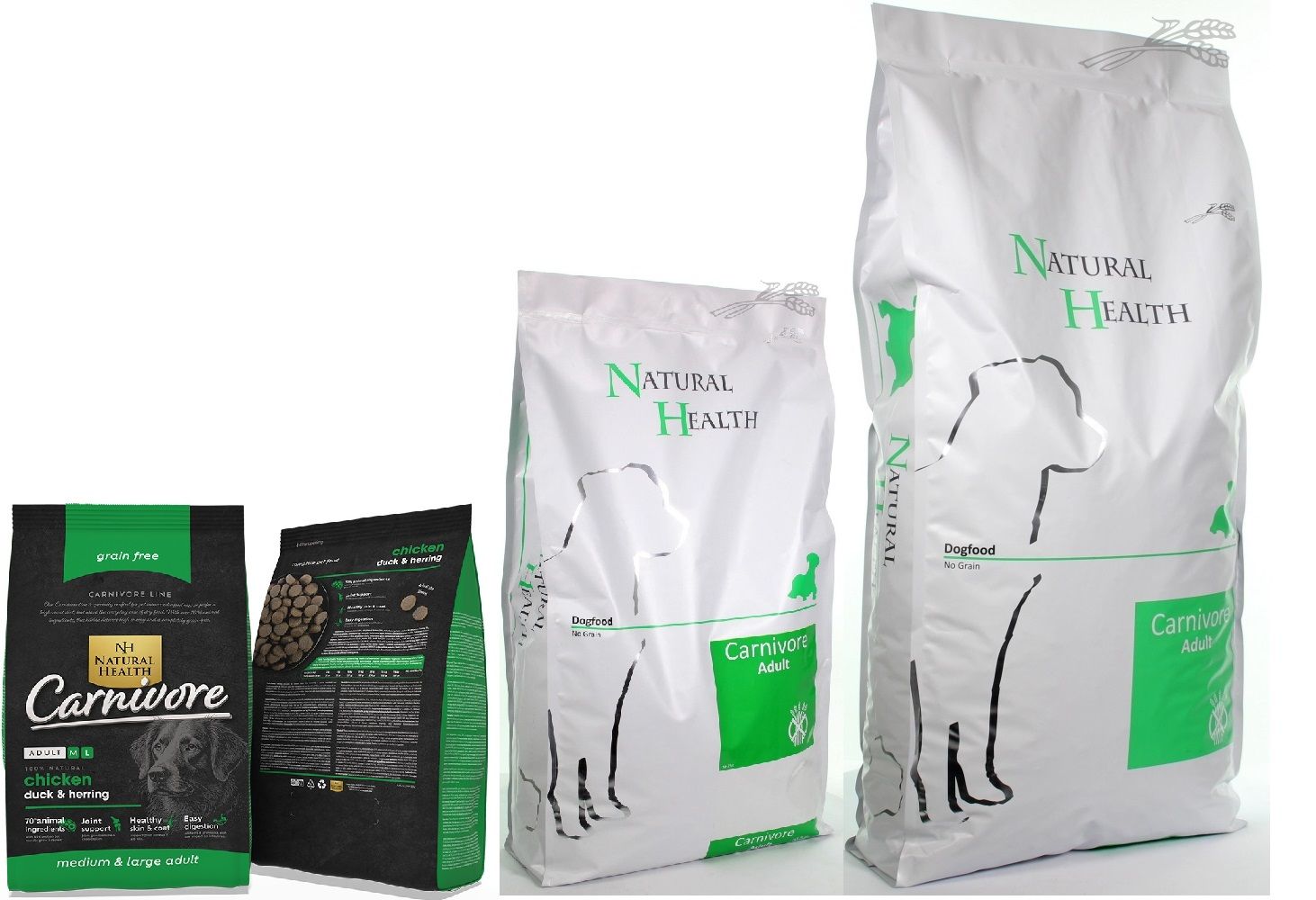 Natural Health Dog Carnivore Adult Hondenvoer