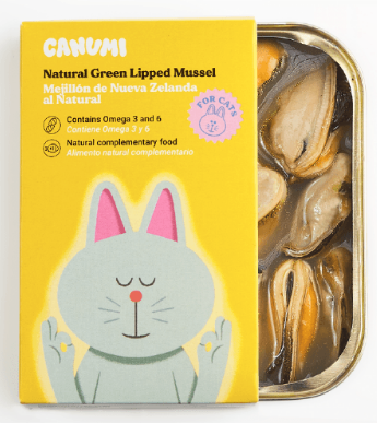 Canumi Kat, Groenlipmossel In Blik, 120gr
