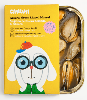 Canumi Groenlipmossel In Blik Voor Honden, 120gr