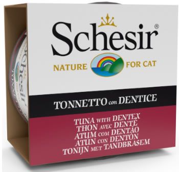 Schesir In Gelei Tonijn En Tandbrasem Kattenvoer