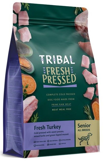 Tribal Fresh Pressed Senior/Light Turkey Hondenvoer