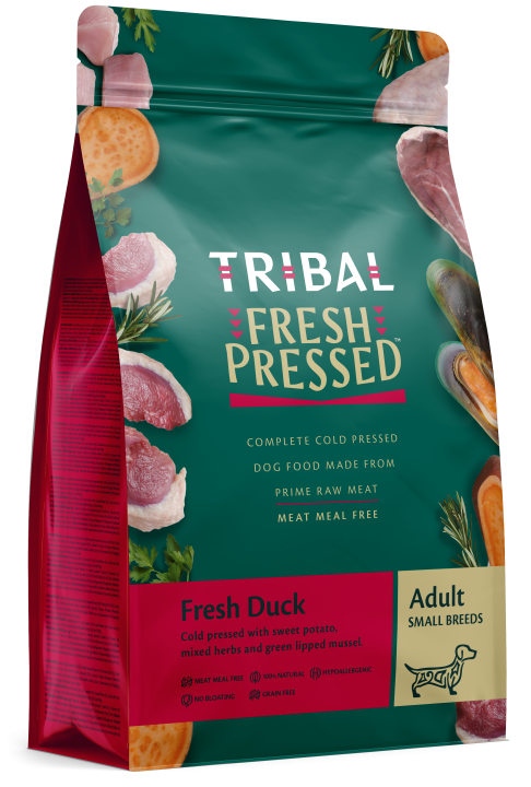 Tribal Fresh Pressed Adult Small Breed Duck Hondenvoer