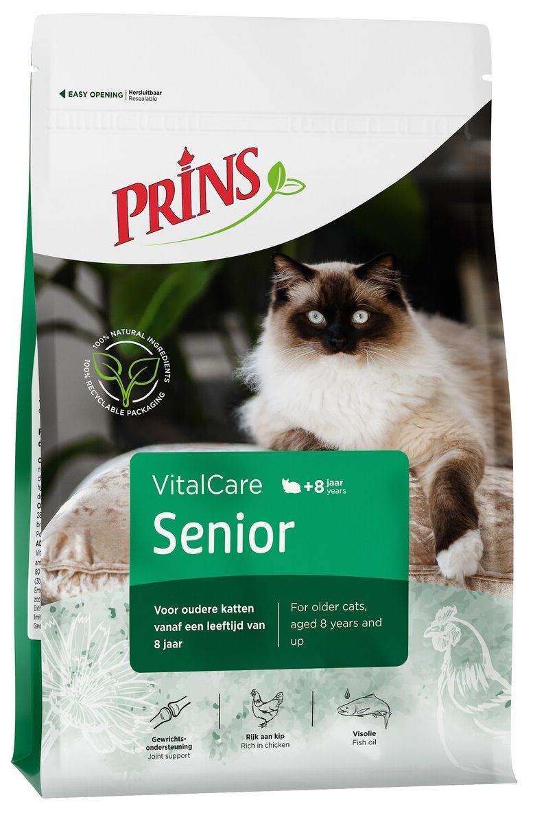 Prins Vitalcare Senior Kattenvoer