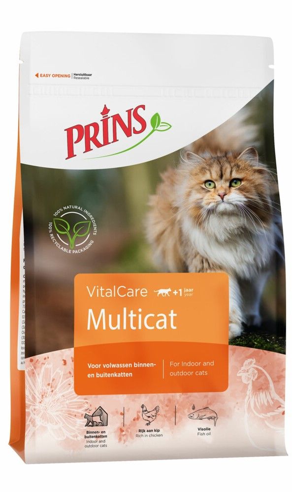 Prins Vitalcare Multicat Kattenvoer
