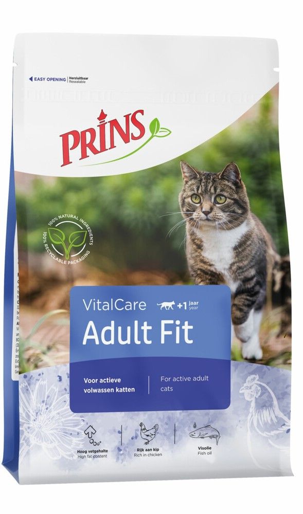 Prins Vitalcare Adult Fit Kattenvoer
