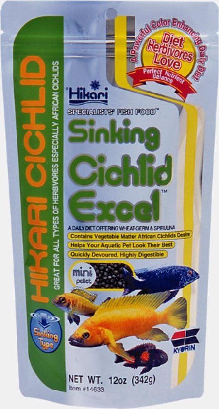 Hikari Cichlid Excel Mini Visvoer