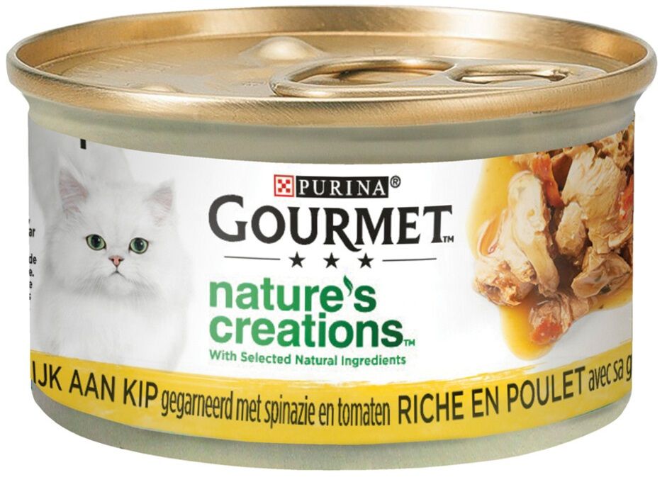 Gourmet Nature's Creations 85 Gr Kattenvoer