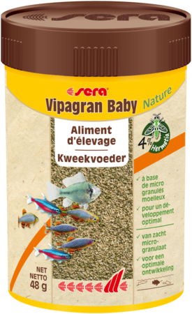 Sera Vipagran Nature Baby Visvoer
