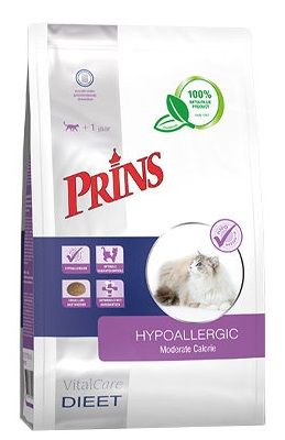 Prins Vital Care Dieet Hypoallergic Moderate Calorie Kattenvoer