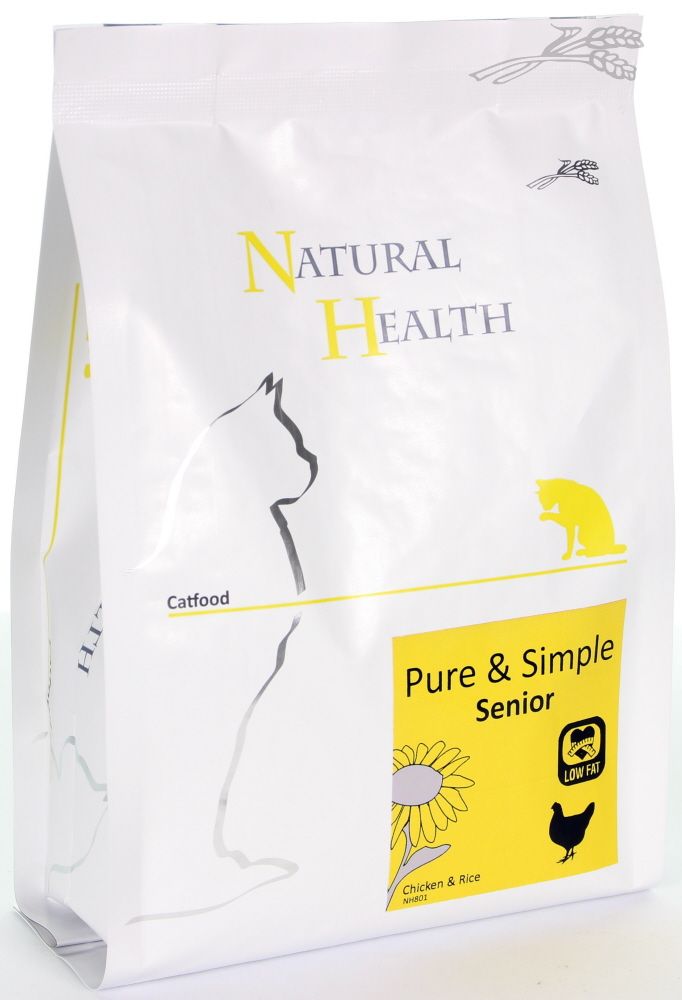 Natural Health Cat Pure & Simple Senior Kattenvoer