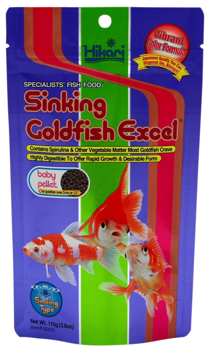 Hikari Goldfish Excel Baby 110gr Visvoer