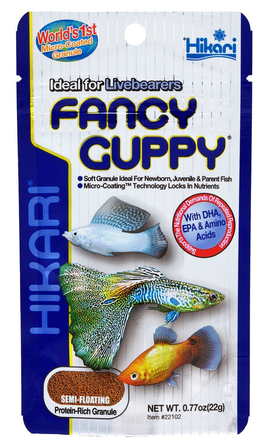 Hikari Guppy Food 22g Visvoer