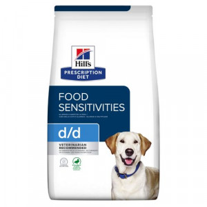Hill&Apos;S Prescription Diet D/D Food Sensitivities Hondenvoer Met Eend & Rijst 12 Kg