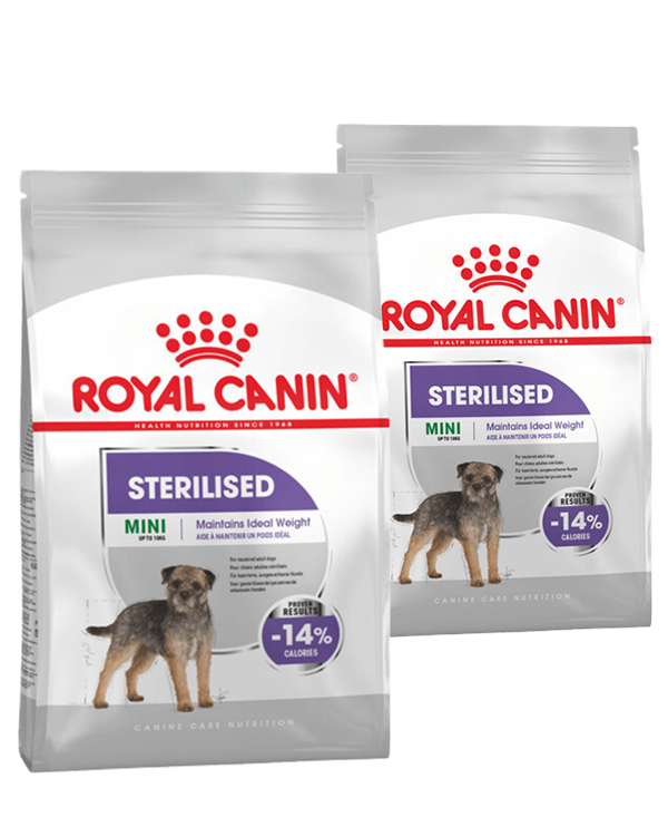 Royal Canin Mini Sterilised Hondenvoer 2 X 8 Kg