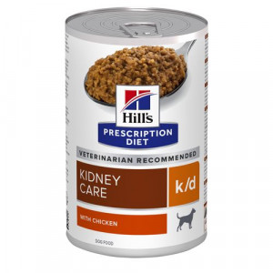 Hill&Apos;S Prescription Diet K/D Kidney Care Nat Hondenvoer Blik 4 Trays (48 X 350 G)