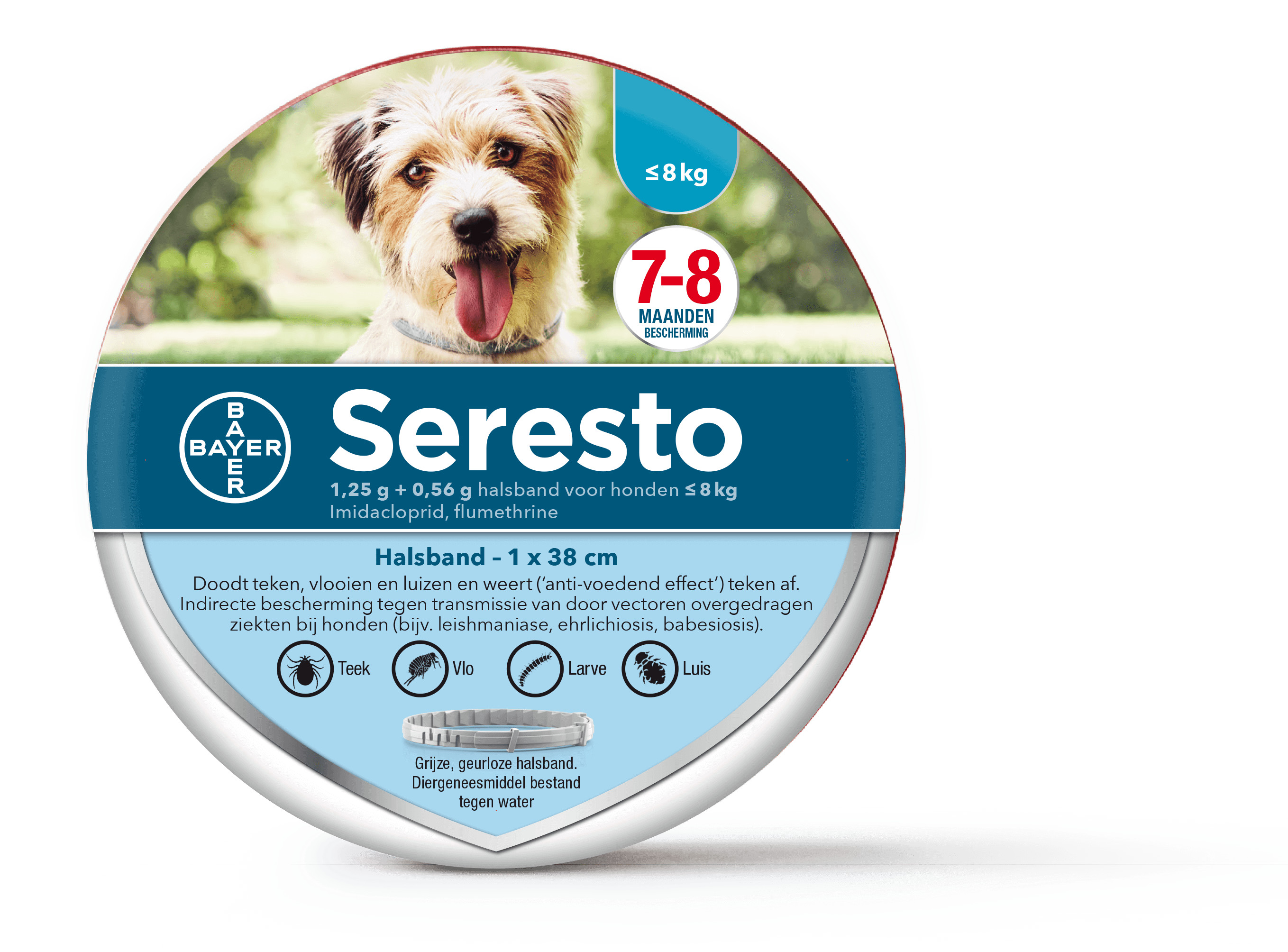 Seresto Halsband Voor Kleine Honden 1 Verpakking