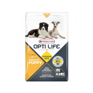 Versele Laga Opti Life Puppy Medium Hondenvoer 2,5 Kg