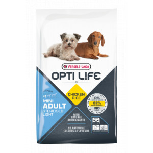Opti Life Adult Sterilised Light Mini Hondenvoer 2 X 2,5 Kg